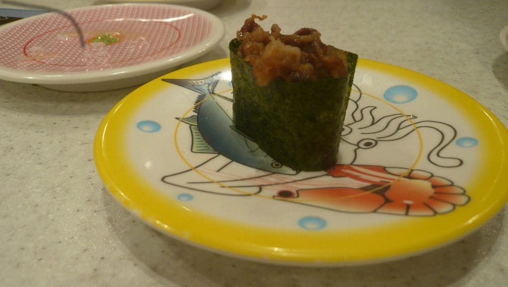 Gunkan au boeuf karubi