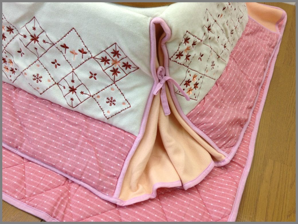 Une couette de kotatsu de type économique