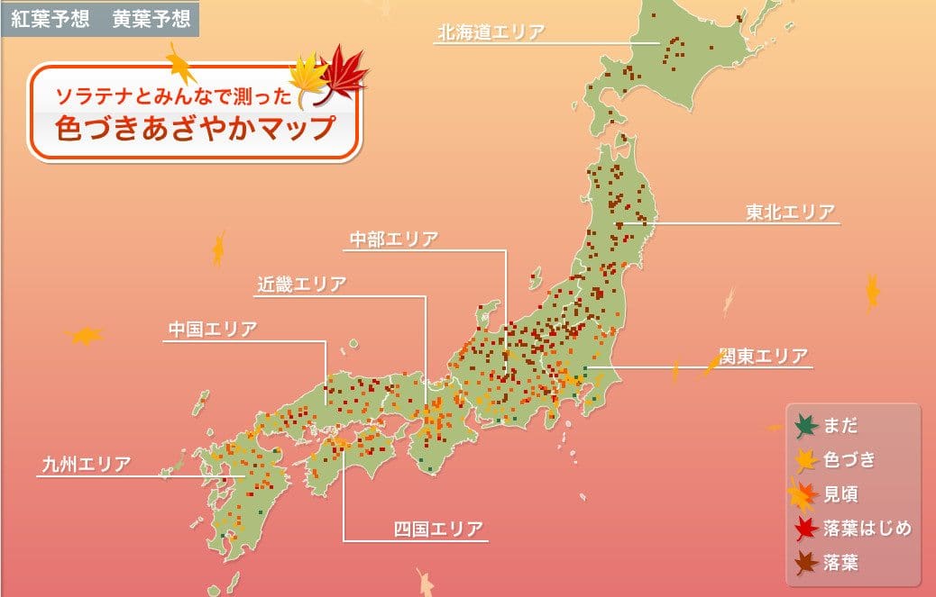 Carte des koyo