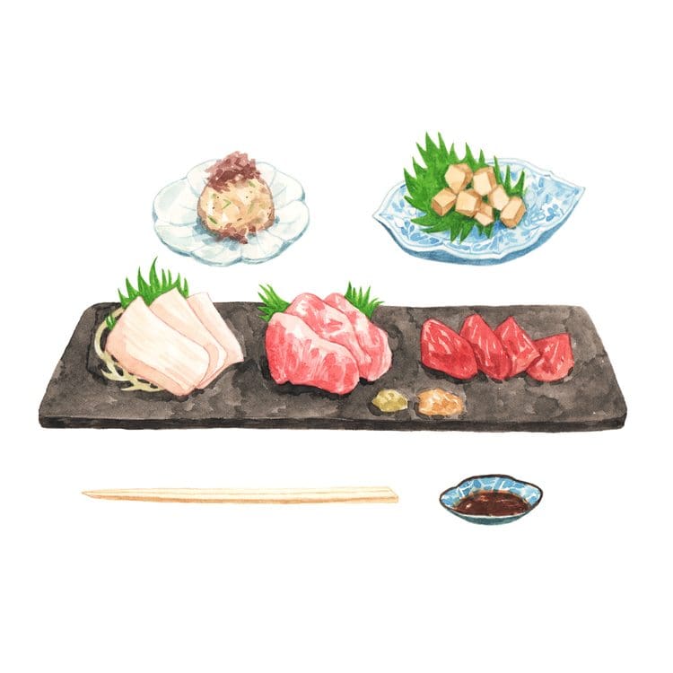 Basashi Horse Meat