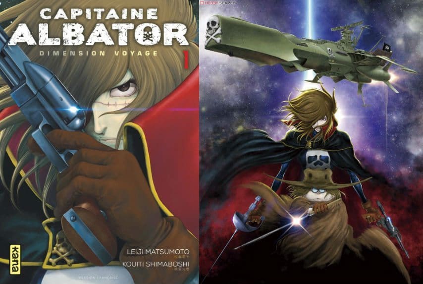 © 2014 Leiji MATSUMOTO / Kôichi Shimahoshi / Akita Publishing / Kana ; © Akinari Nao / Kodansha Ltd.