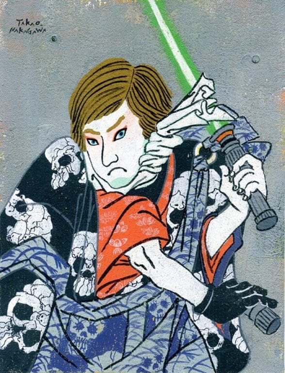 Ukiyo-e mario marvel star wars_12