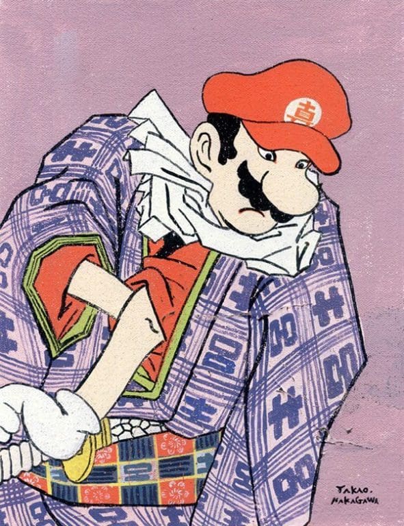 Ukiyo-e mario marvel star wars_2