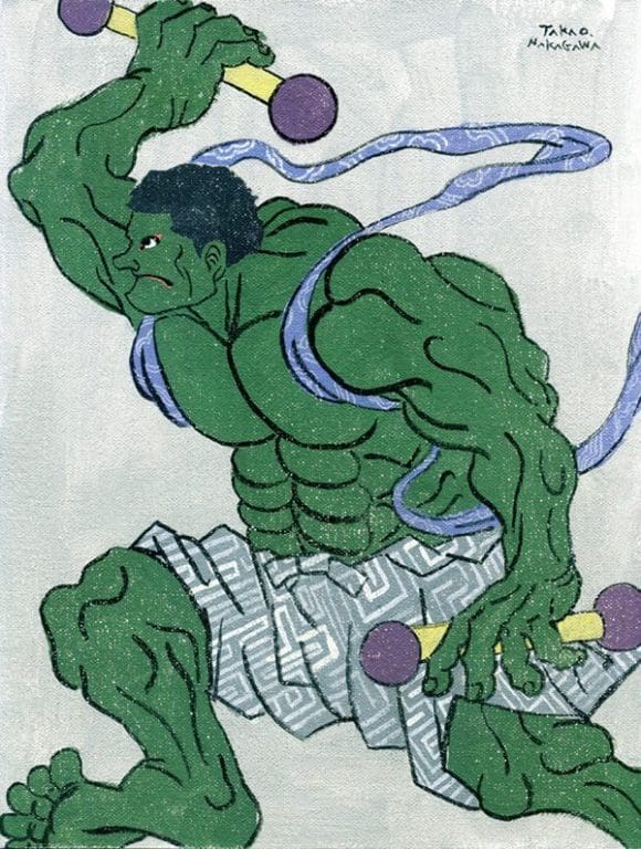 Ukiyo-e mario marvel star wars_3