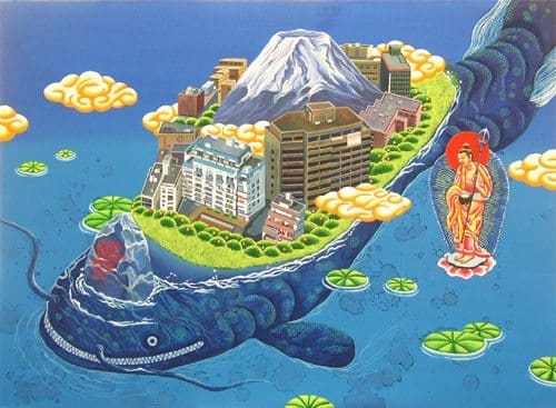 namazu Takemikazuchi estampe japonaise tremblement de terre