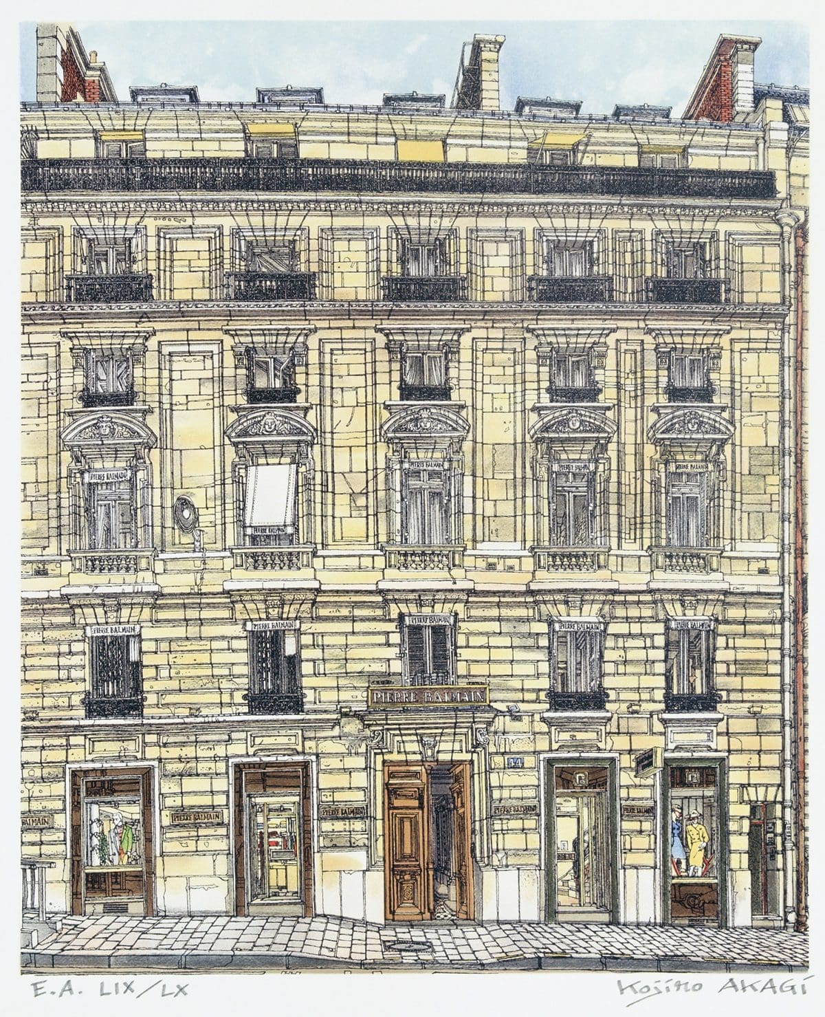 La maison de Haute Couture Pierre Balmain