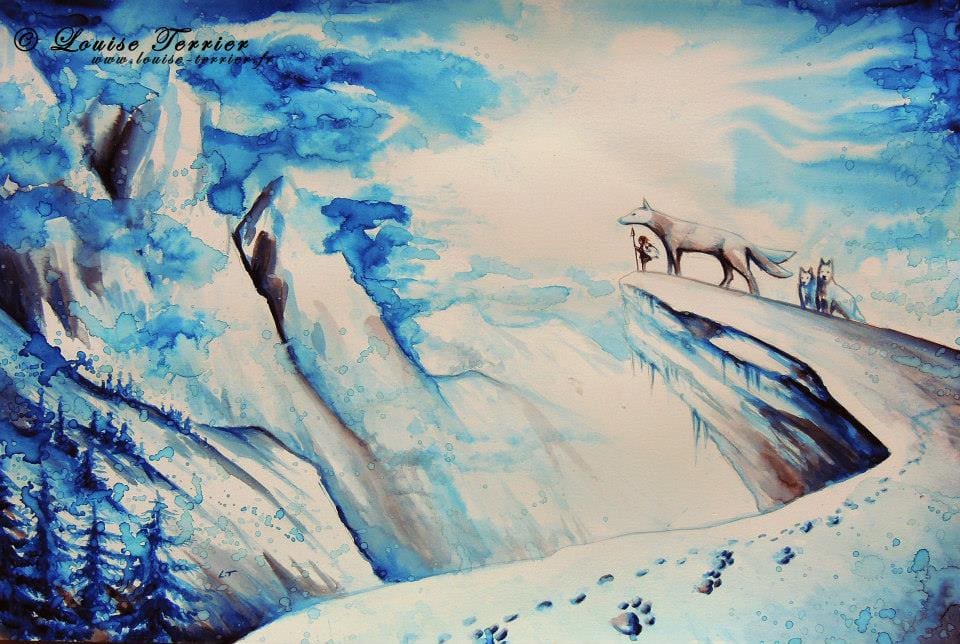Louise Terrier aquarelles Ghibli_32