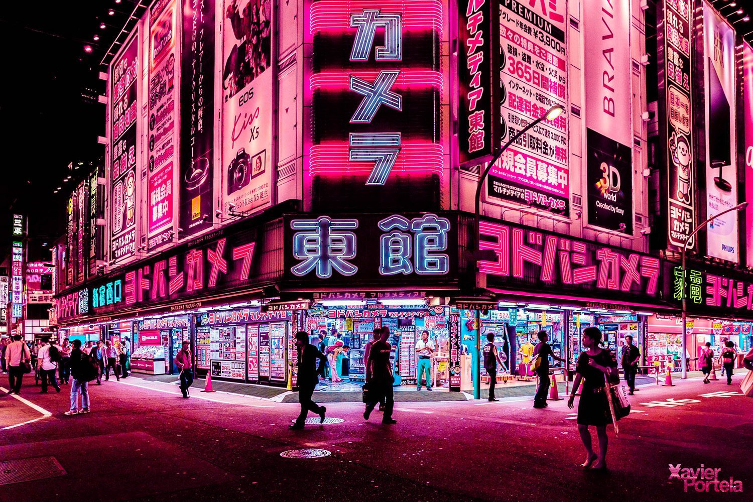 Tokyo's glow xavier portela rose_11